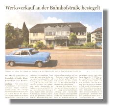 Kowalski Immobilien Presseartikel Stadtwerkegebude 2009 Ksta